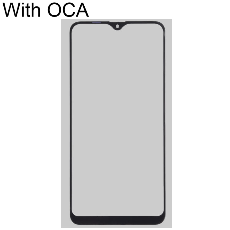 For vivo Y3 / U3X / Y3S Front Screen Outer Glass Lens with OCA Optically Clear Adhesive