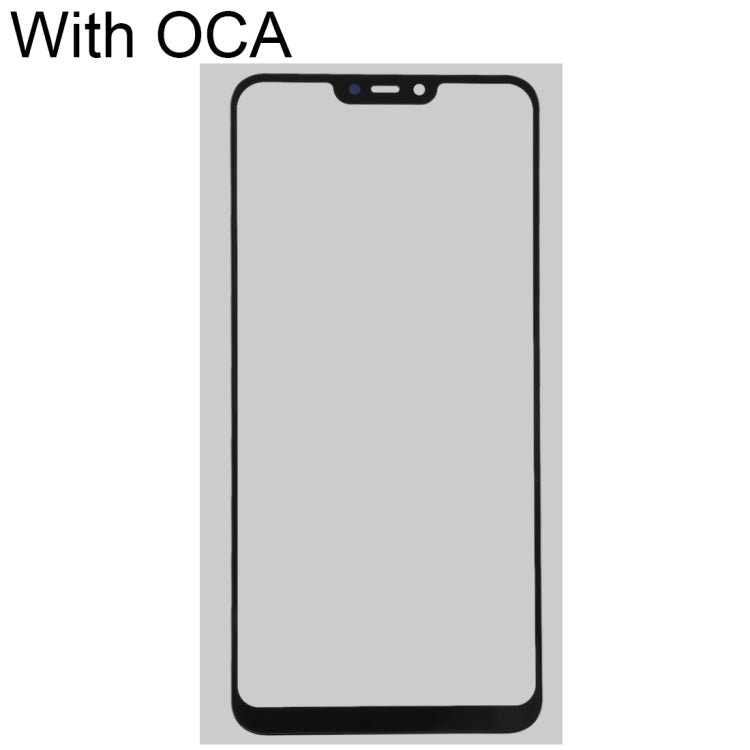 For vivo Y83 Front Screen Outer Glass Lens with OCA Optically Clear Adhesive