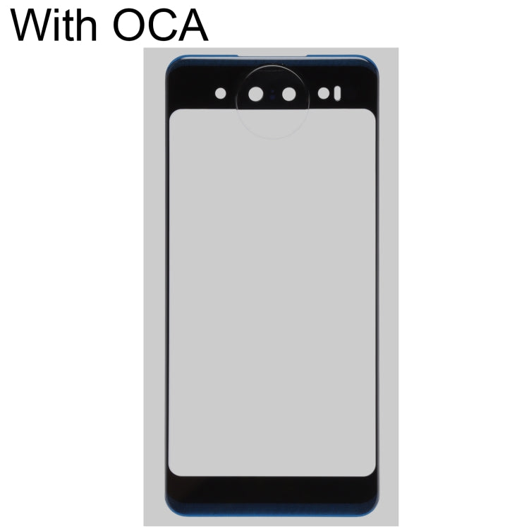 For vivo NEX Front Screen Outer Glass Lens with OCA Optically Clear Adhesive