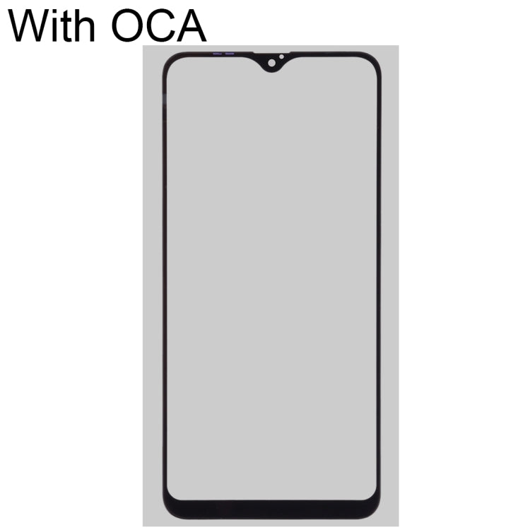 For Samsung Galaxy A02 Front Screen Outer Glass Lens with OCA Optically Clear Adhesive