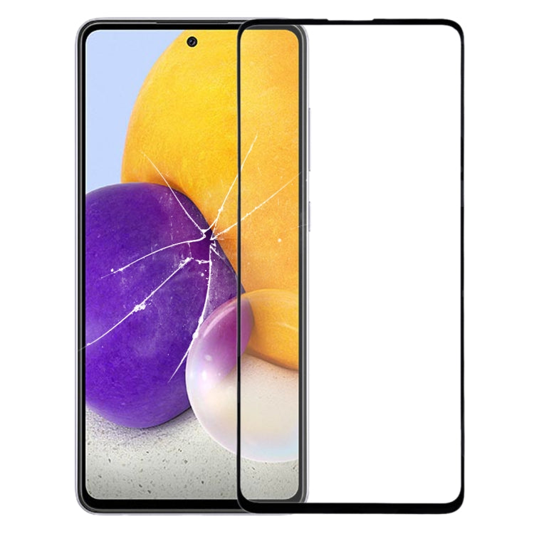 For Samsung Galaxy A72 Front Screen Outer Glass Lens with OCA Optically Clear Adhesive