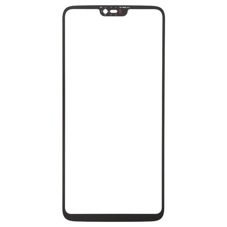 For OnePlus 6 Front Screen Outer Glass Lens with OCA Optically Clear Adhesive