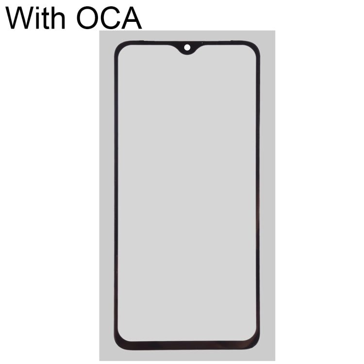 For OnePlus 6T Front Screen Outer Glass Lens with OCA Optically Clear Adhesive