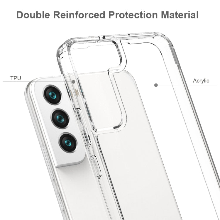 For Samsung Galaxy S22 5G Shockproof Scratchproof TPU + Acrylic Phone Case