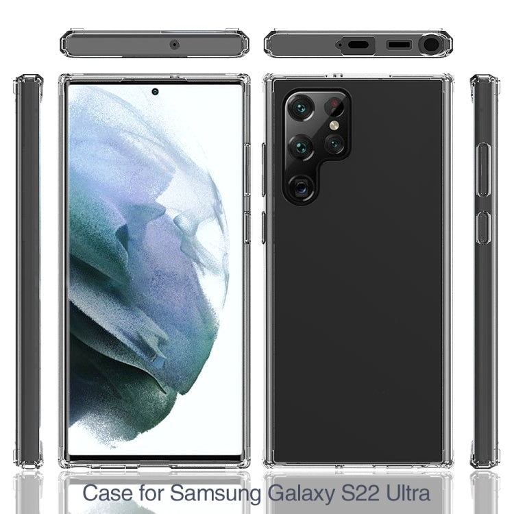 For Samsung Galaxy S22 Ultra 5G Shockproof Scratchproof TPU + Acrylic Phone Case