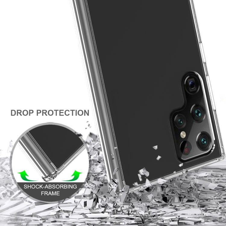 For Samsung Galaxy S22 Ultra 5G Shockproof Scratchproof TPU + Acrylic Phone Case