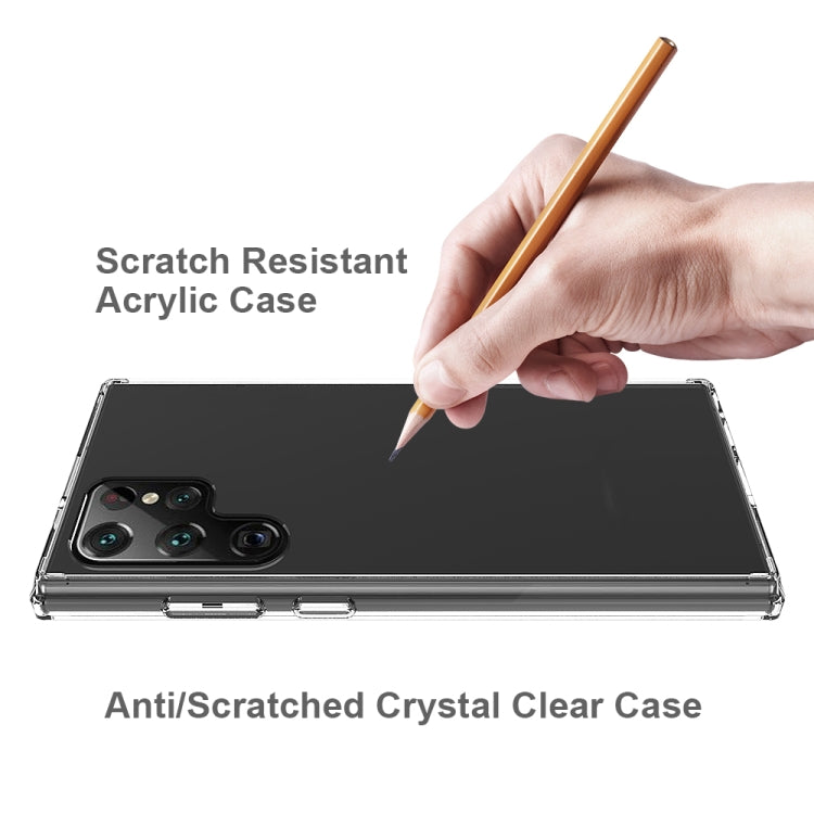 For Samsung Galaxy S22 Ultra 5G Shockproof Scratchproof TPU + Acrylic Phone Case