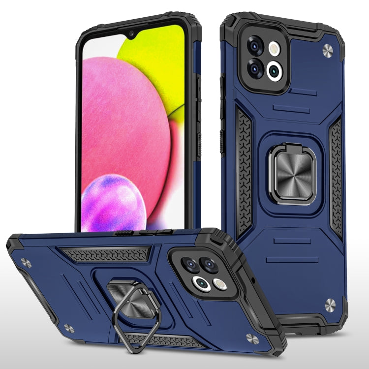 For Samsung Galaxy A03 166mm Magnetic Armor TPU + PC Holder Phone Case