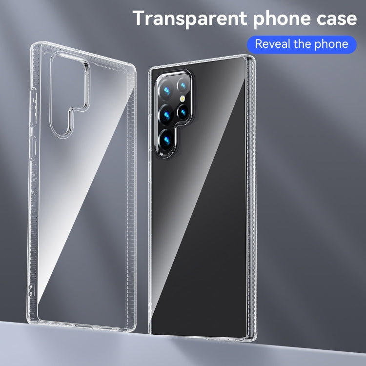 For Samsung Galaxy S22 Ultra 5G High Transparent TPU Shockproof Phone Case