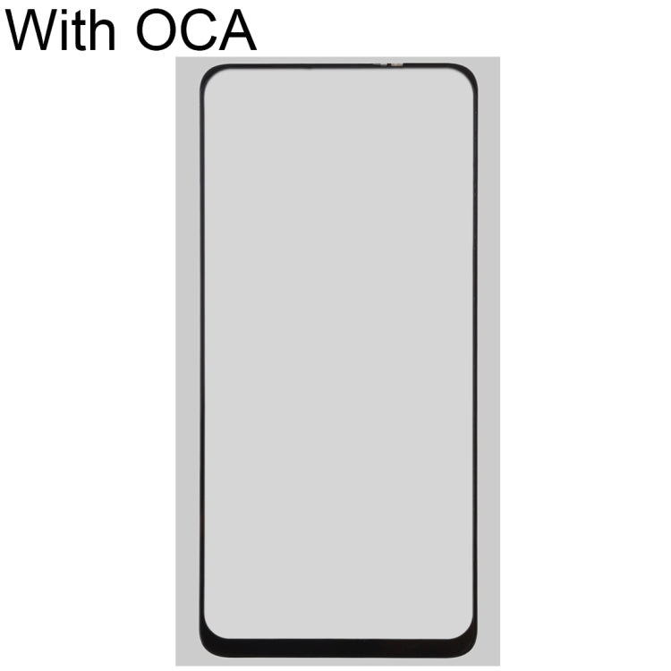 For OPPO A52 / A72 / A92 / K7X Front Screen Outer Glass Lens with OCA Optically Clear Adhesive