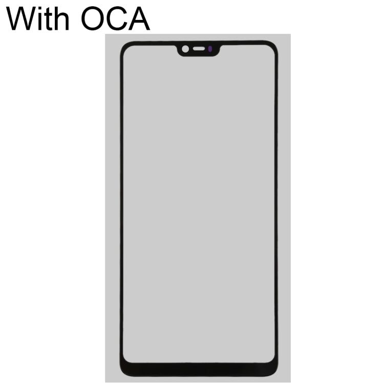 For OPPO A3 Front Screen Outer Glass Lens with OCA Optically Clear Adhesive