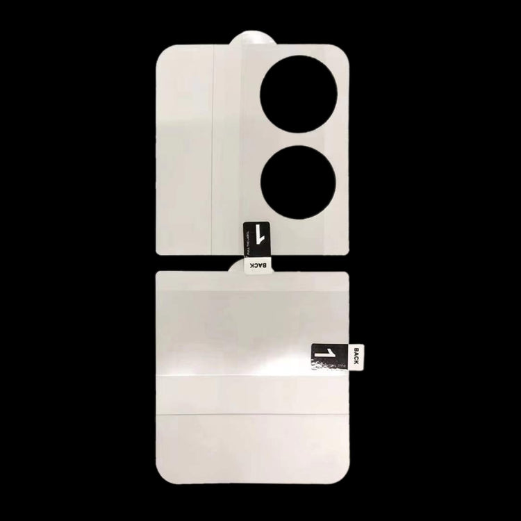 25 PCS Full Screen Protector Explosion-proof Hydrogel Film For Huawei P50 Pocket (Back Film)