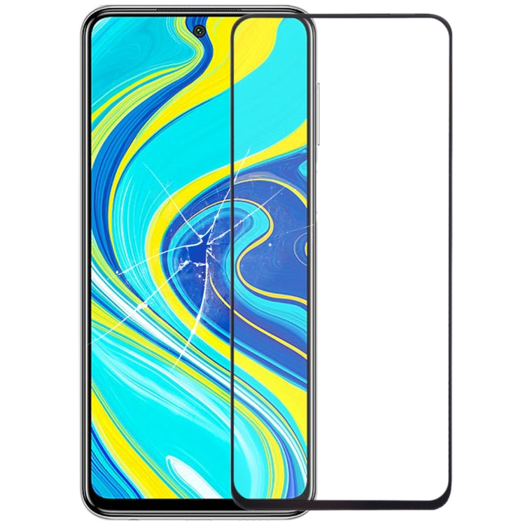 Front Screen Outer Glass Lens with OCA Optically Clear Adhesive for Xiaomi Redmi Note 9S/Redmi Note 9 Pro Max/Redmi Note 9 Pro India