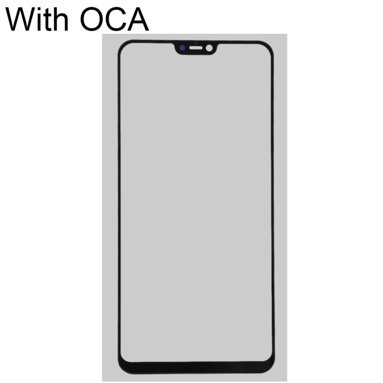 Front Screen Outer Glass Lens with OCA Optically Clear Adhesive for Xiaomi Redmi Note 6 / Mi 8 Lite