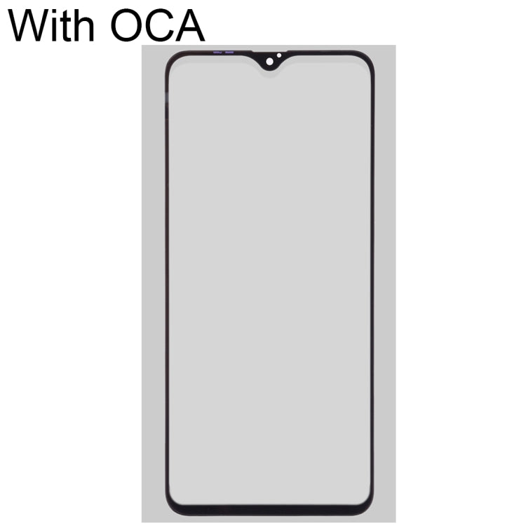 Front Screen Outer Glass Lens with OCA Optically Clear Adhesive for Xiaomi Redmi Note 8 Pro