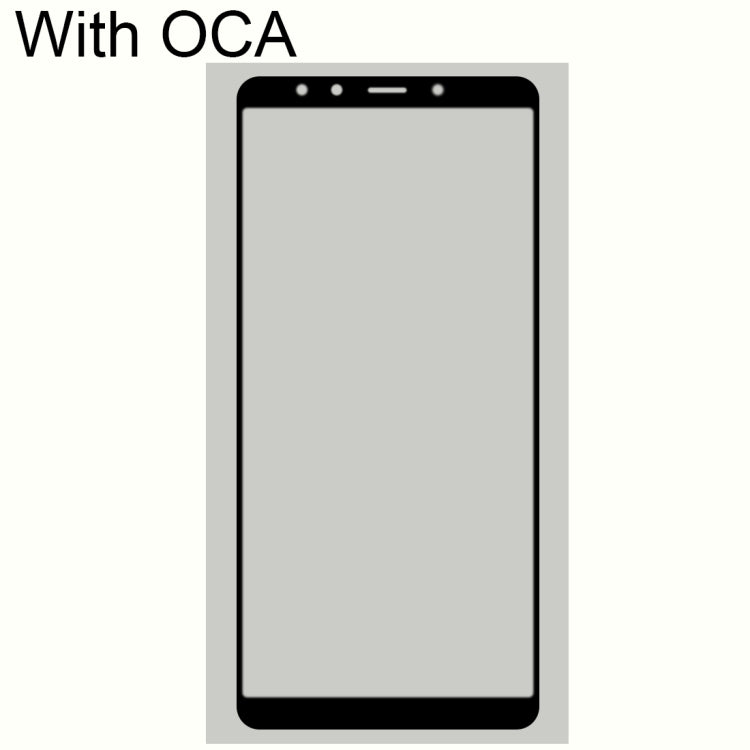 Front Screen Outer Glass Lens with OCA Optically Clear Adhesive for Xiaomi Mi 6X