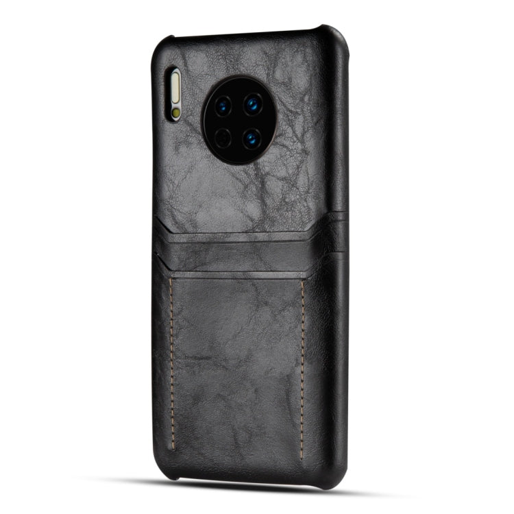 For Huawei Mate 30 Calf Texture PU + PC Protective Case with Card Slots