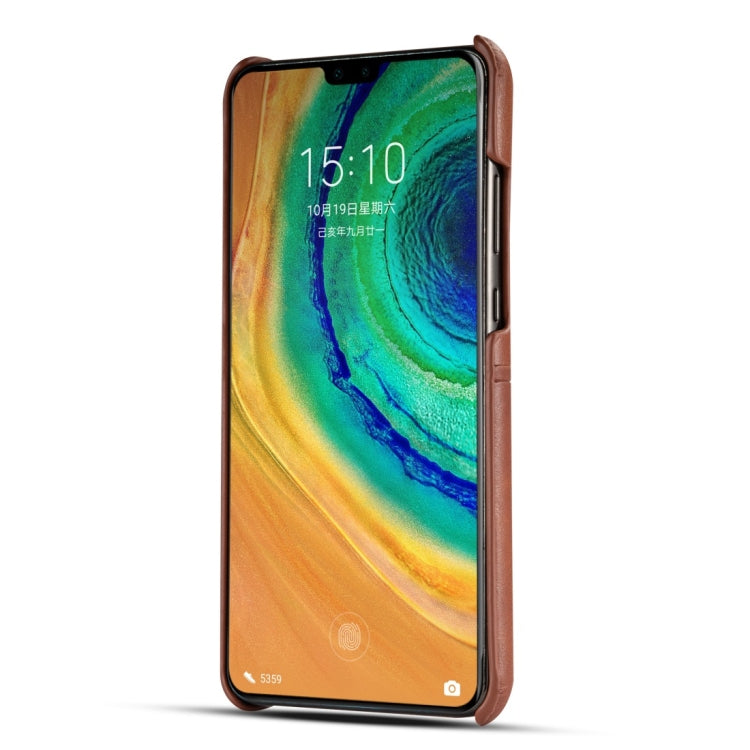 For Huawei Mate 30 Calf Texture PU + PC Protective Case with Card Slots