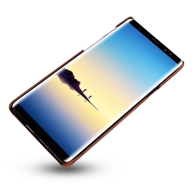 For Galaxy Note 9 Calf Texture PU + PC Protective Case with Card Slots