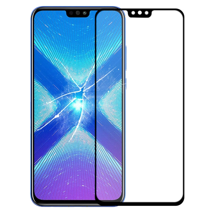 For Honor 8X Front Screen Outer Glass Lens with OCA Optically Clear Adhesive