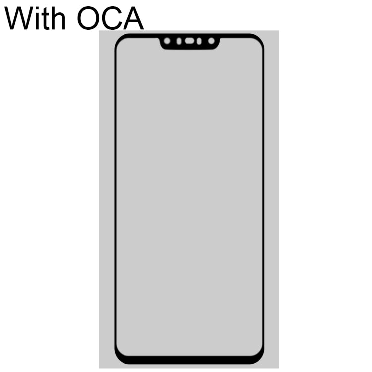 For Huawei Nova 3 Front Screen Outer Glass Lens with OCA Optically Clear Adhesive