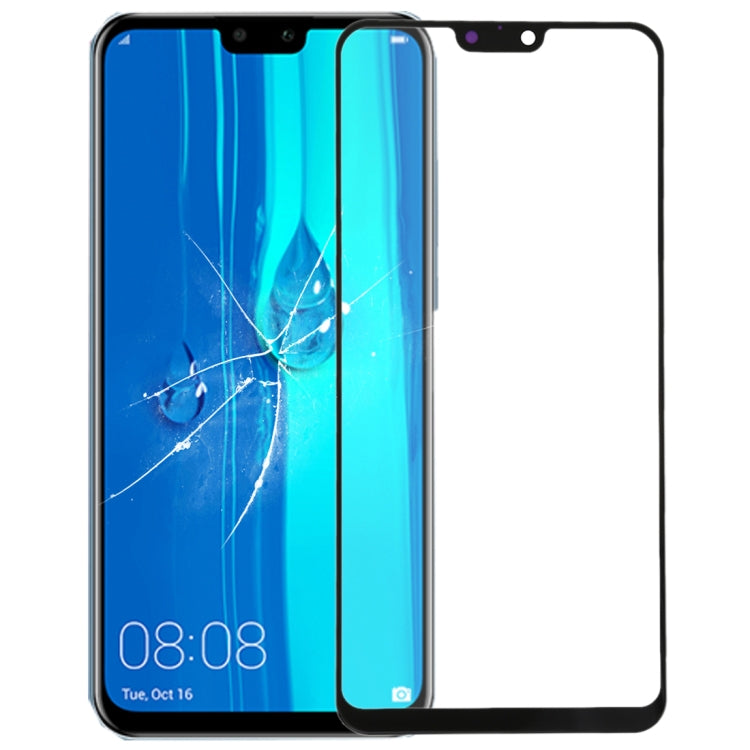 For Huawei Enjoy 9 Plus Front Screen Outer Glass Lens with OCA Optically Clear Adhesive