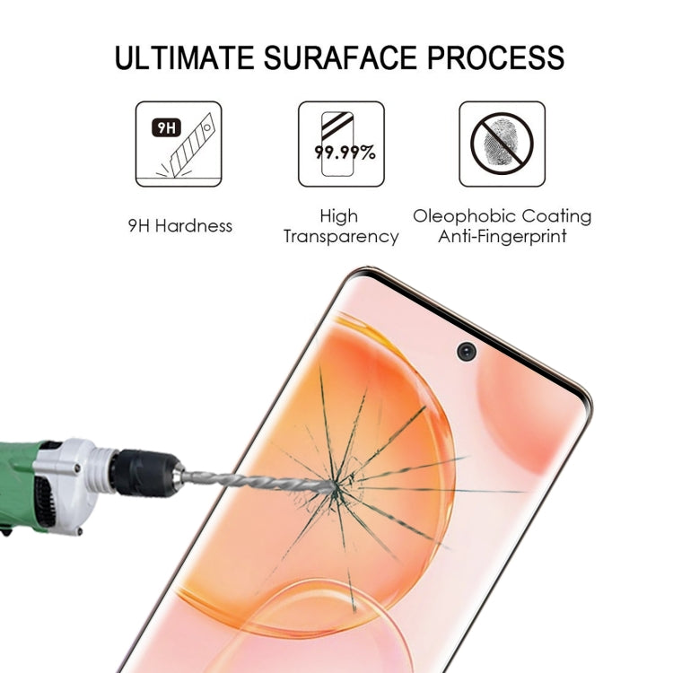 25 PCS For Honor 50 3D Curved Edge Full Screen Tempered Glass Film