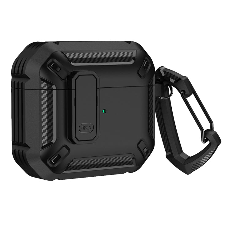 Shield Shockproof Earphone Protective Case with Hook For AirPods 3