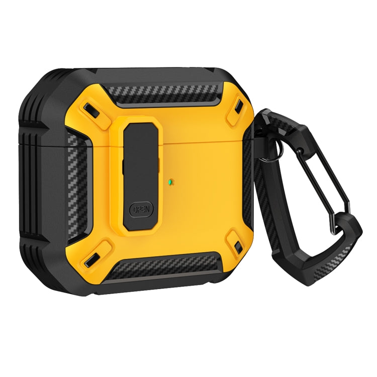 Shield Shockproof Earphone Protective Case with Hook For AirPods 3