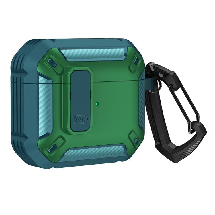 Shield Shockproof Earphone Protective Case with Hook For AirPods 3