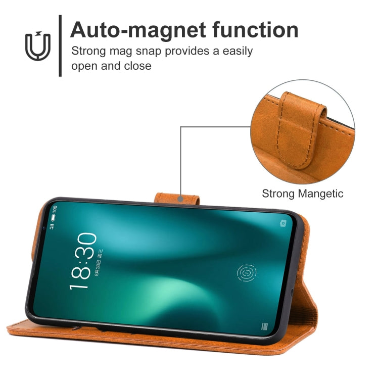 Leather Phone Case For Meizu 16s Pro