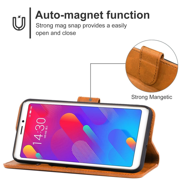 Leather Phone Case For Meizu V8 Pro