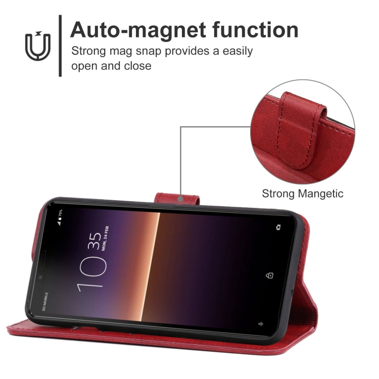 Leather Phone Case For Sony Ericsson Xperia 10 II