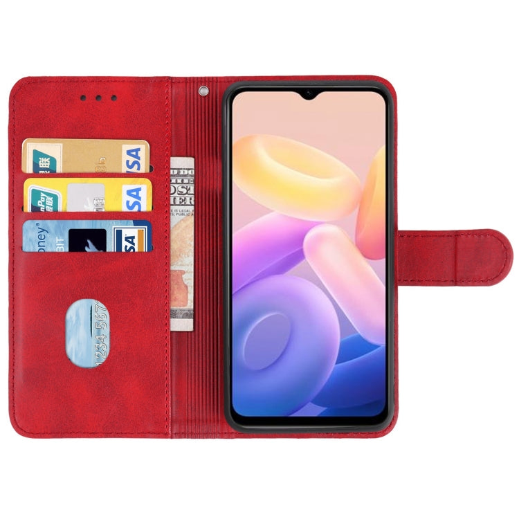 Leather Phone Case For vivo Y55s 5G