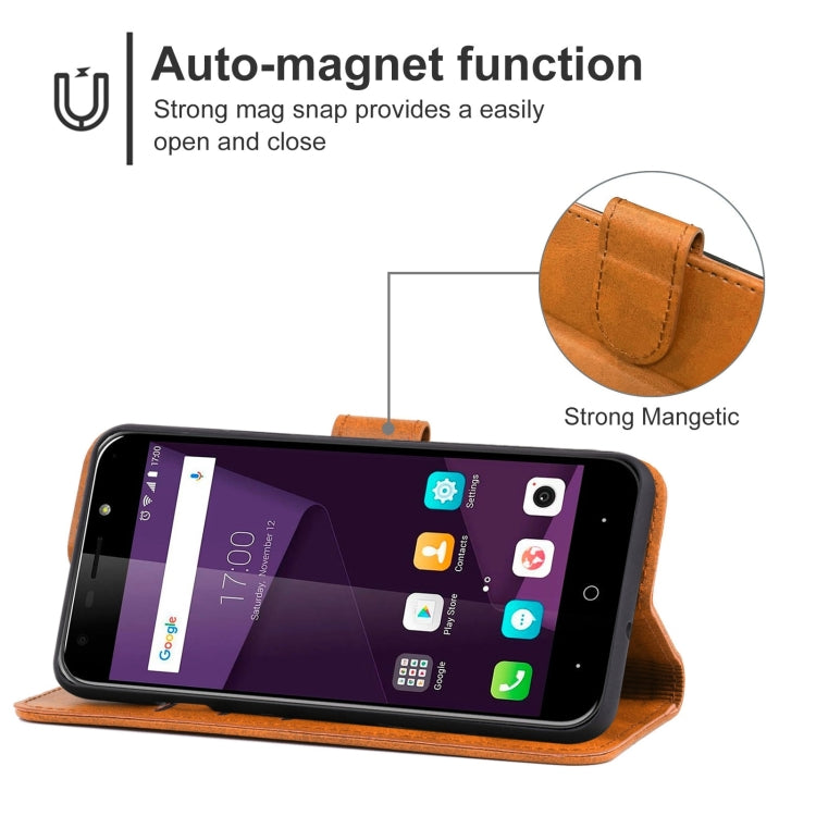 Leather Phone Case For ZTE Blade A6 Premium