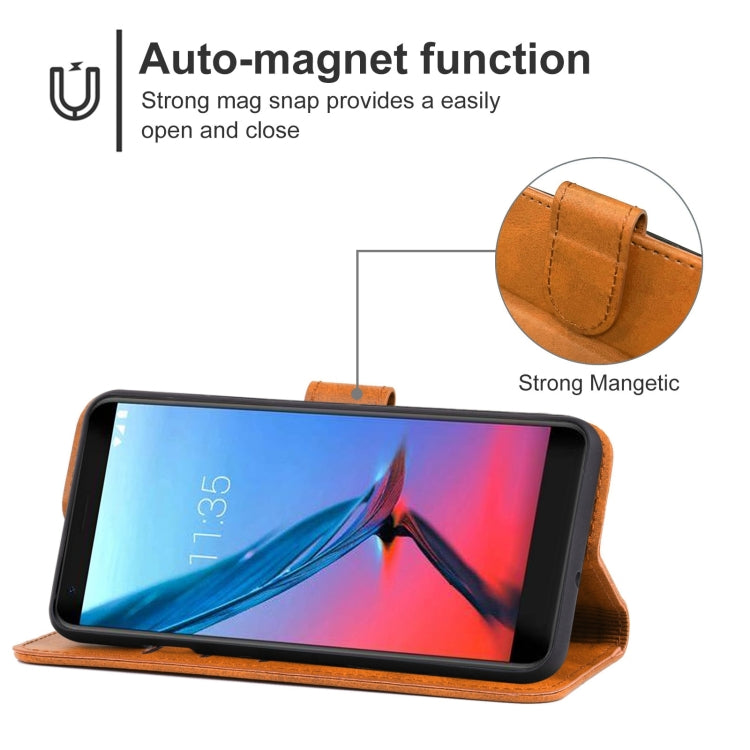 Leather Phone Case For ZTE Blade V9 Vita