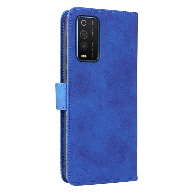 For TCL 205 Skin Feel Magnetic Buckle Leather Phone Case