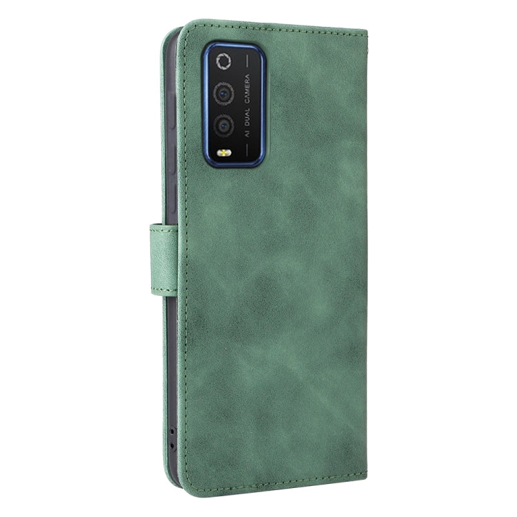 For TCL 205 Skin Feel Magnetic Buckle Leather Phone Case