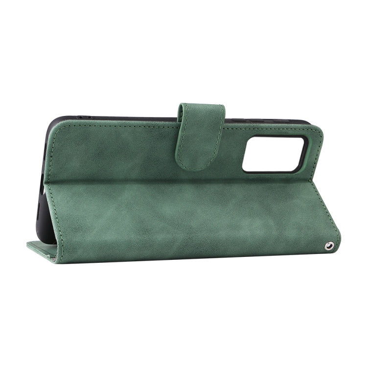 For TCL 205 Skin Feel Magnetic Buckle Leather Phone Case