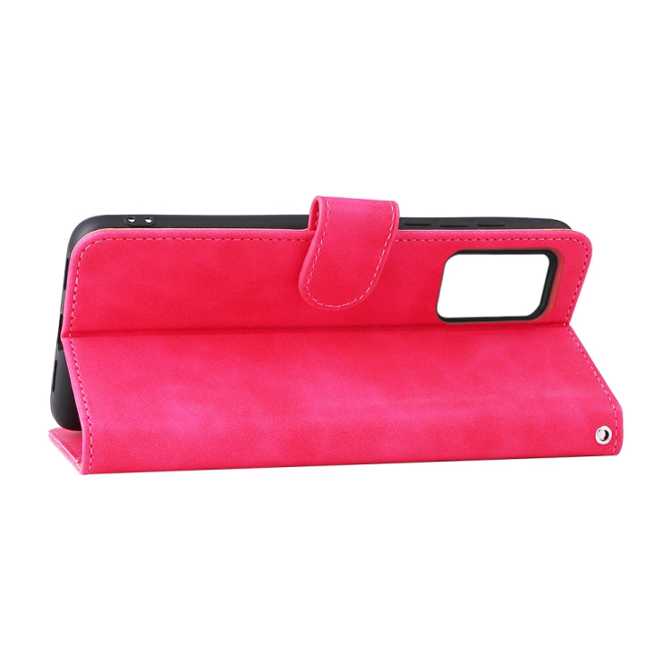 For TCL 205 Skin Feel Magnetic Buckle Leather Phone Case