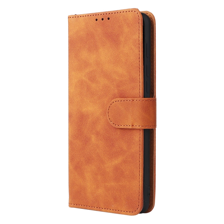 For TCL 205 Skin Feel Magnetic Buckle Leather Phone Case