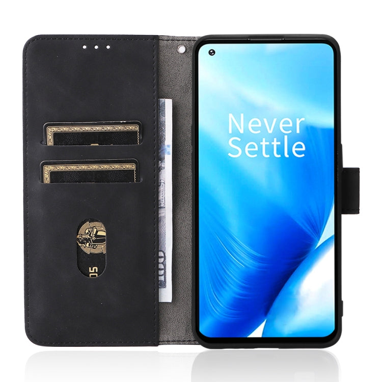 For OnePlus Nord N20 5G Skin Feel Magnetic Buckle Leather Phone Case