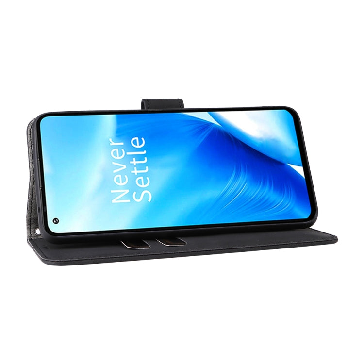 For OnePlus Nord N20 5G Skin Feel Magnetic Buckle Leather Phone Case