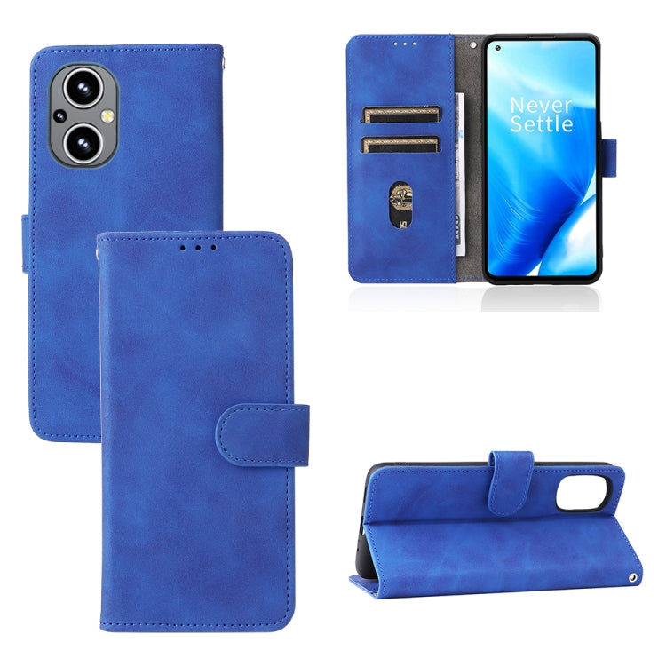 For OnePlus Nord N20 5G Skin Feel Magnetic Buckle Leather Phone Case