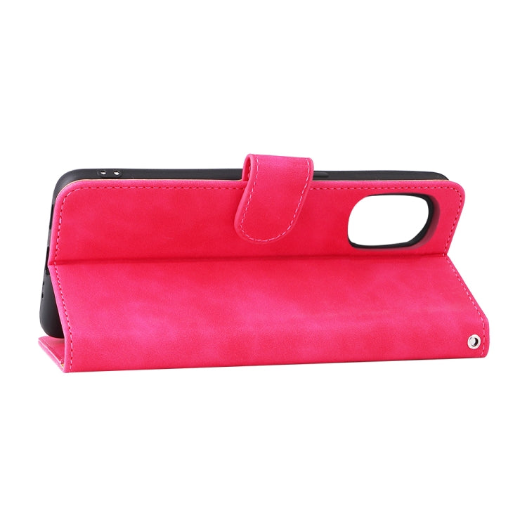 For OnePlus Nord N20 5G Skin Feel Magnetic Buckle Leather Phone Case