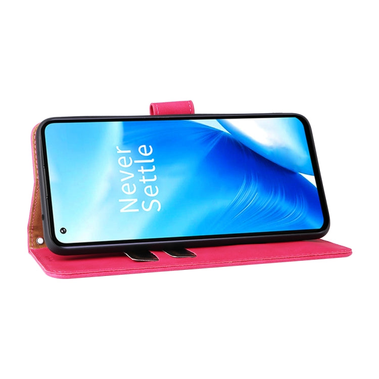 For OnePlus Nord N20 5G Skin Feel Magnetic Buckle Leather Phone Case