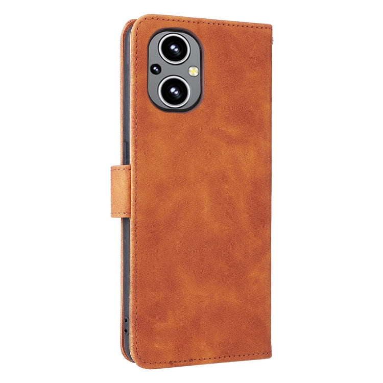 For OnePlus Nord N20 5G Skin Feel Magnetic Buckle Leather Phone Case