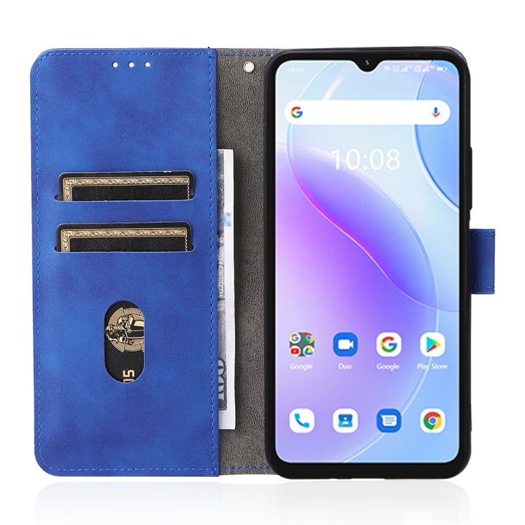 For UMIDIGI A11S Skin Feel Magnetic Buckle Leather Phone Case