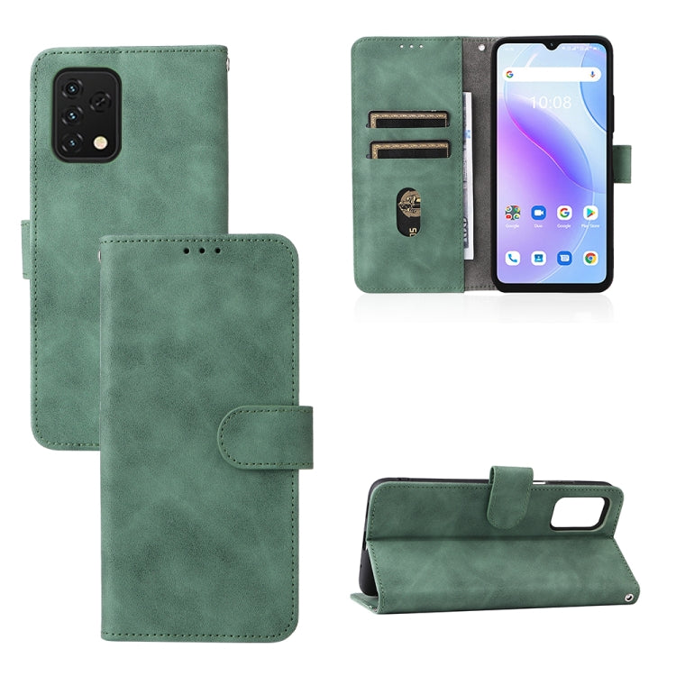 For UMIDIGI A11S Skin Feel Magnetic Buckle Leather Phone Case