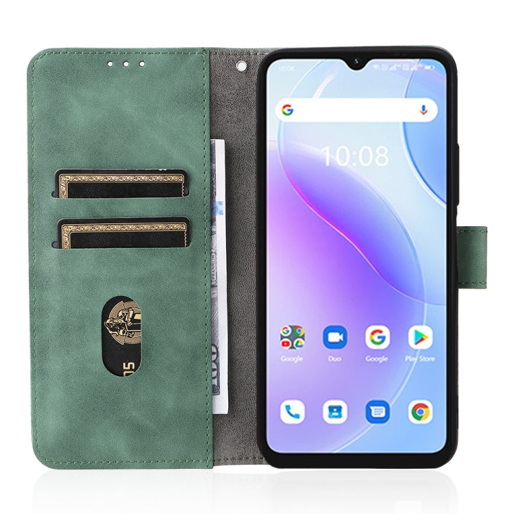 For UMIDIGI A11S Skin Feel Magnetic Buckle Leather Phone Case
